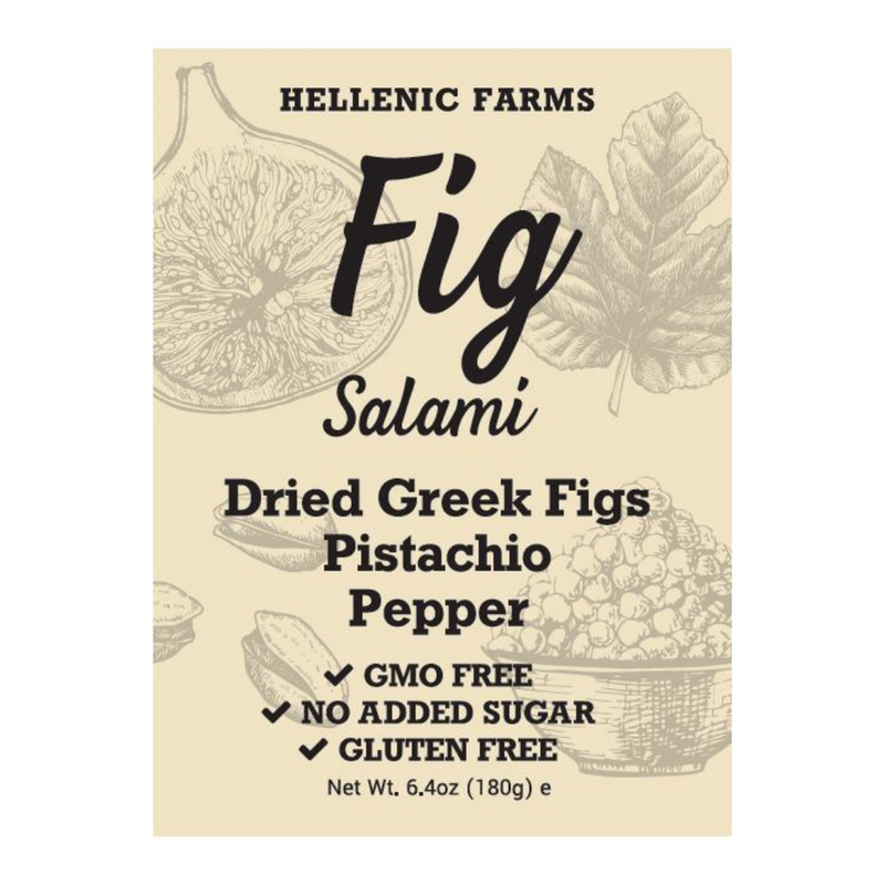 Vegan Fig Salami Pistachio & Pepper