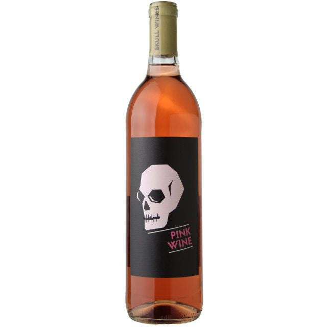 Skull Pink Wine