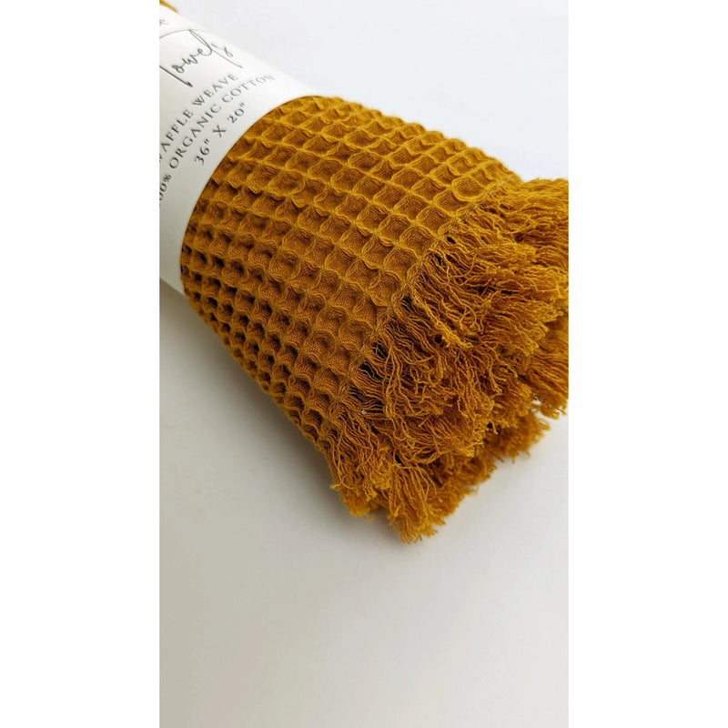 Gold - Waffle Weave Hand Towel