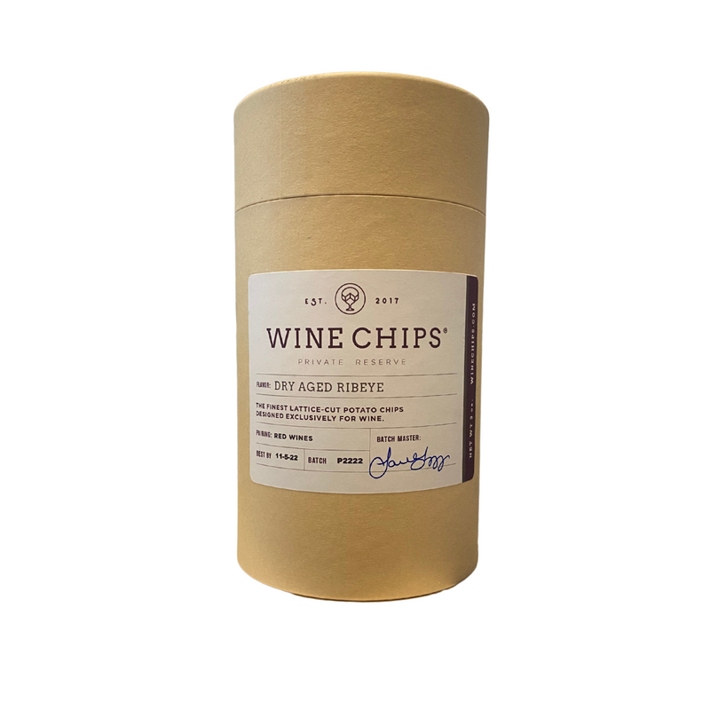 Dry Aged Ribeye - Wine Chips