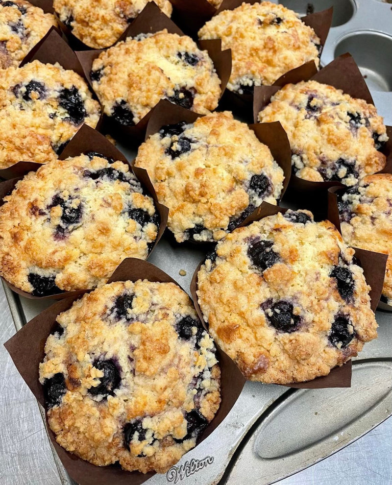 Blueberry Crumb Muffin