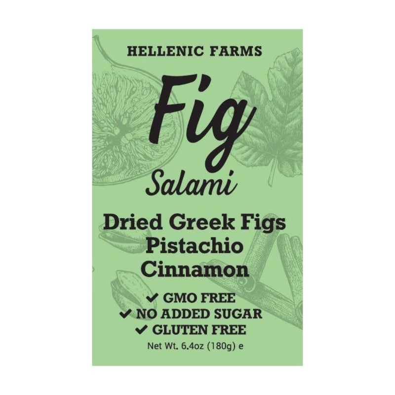 Vegan Fig Salami Pistachio & Cinnamon